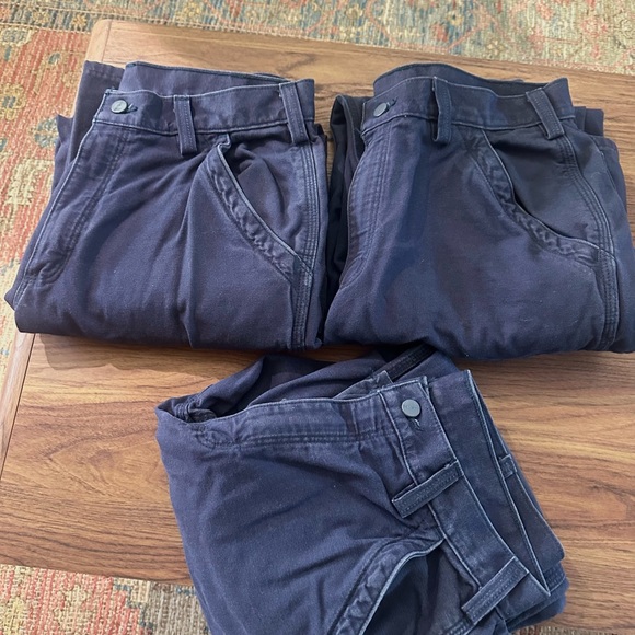 Carhartt Other - 3 Men’s Fire Resistant Carhartt Pants Size 33x32